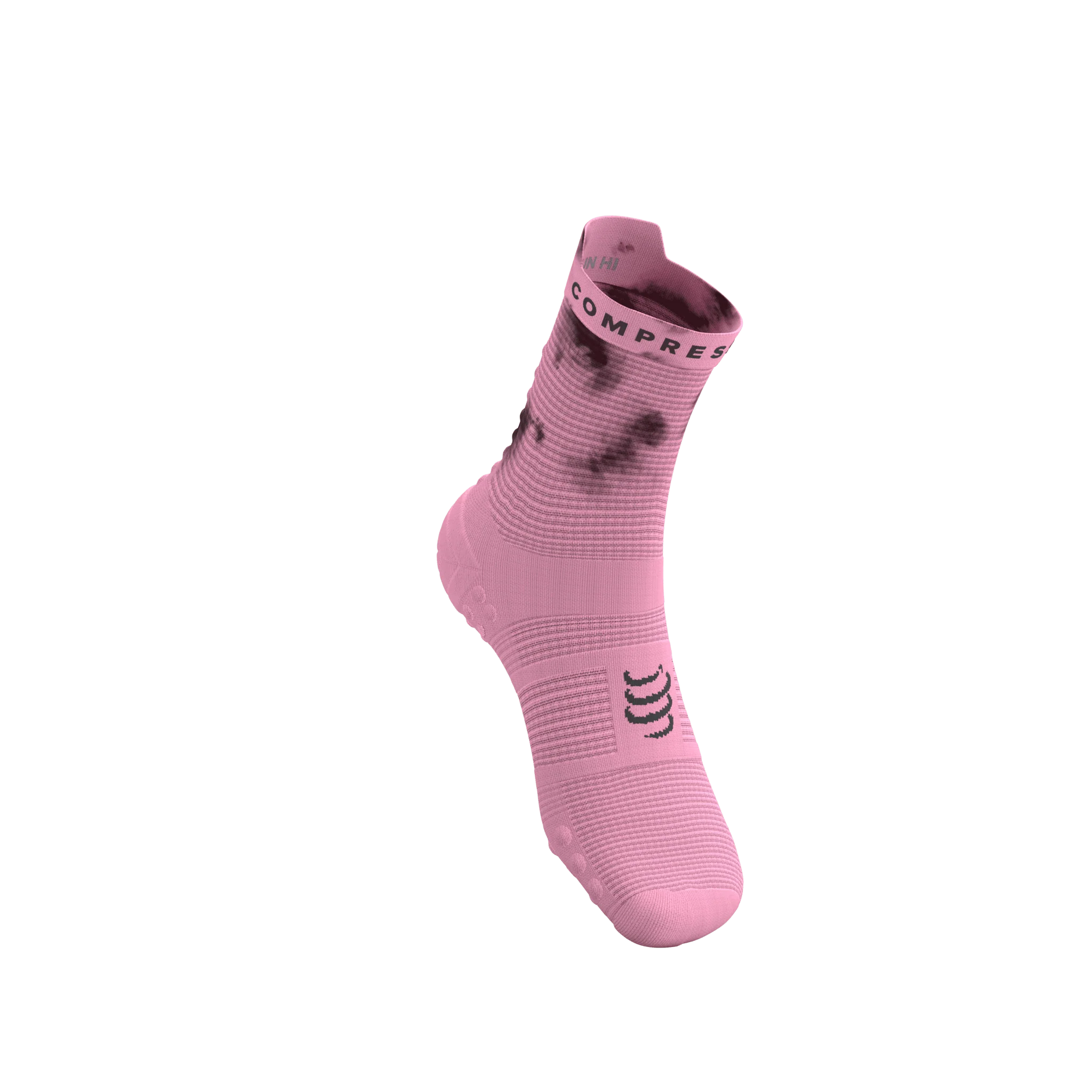 Compressport Pro Racing Socks Run V4.0 High (Eat My Dust) - Image 2