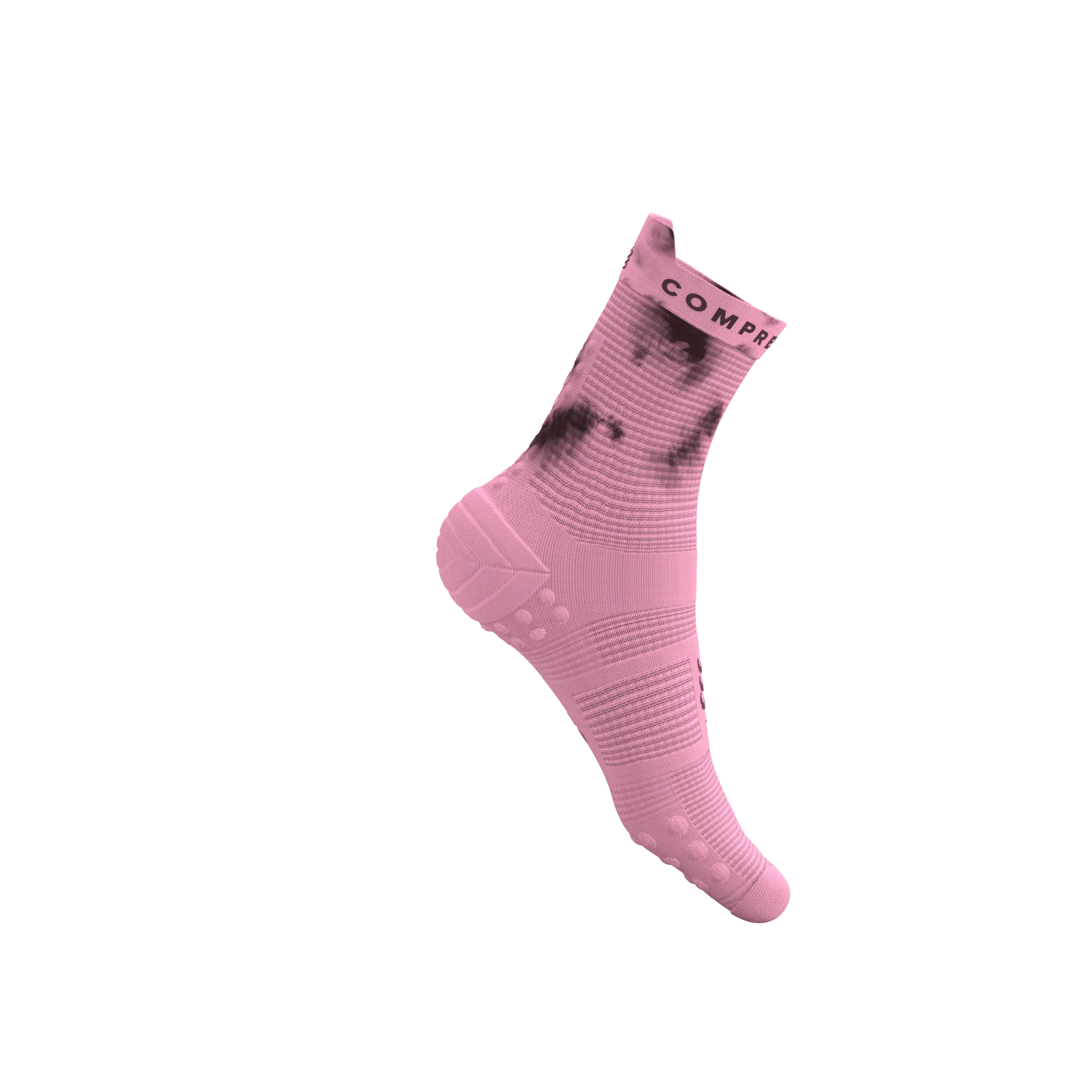 Compressport Pro Racing Socks Run V4.0 High (Eat My Dust) - Image 3