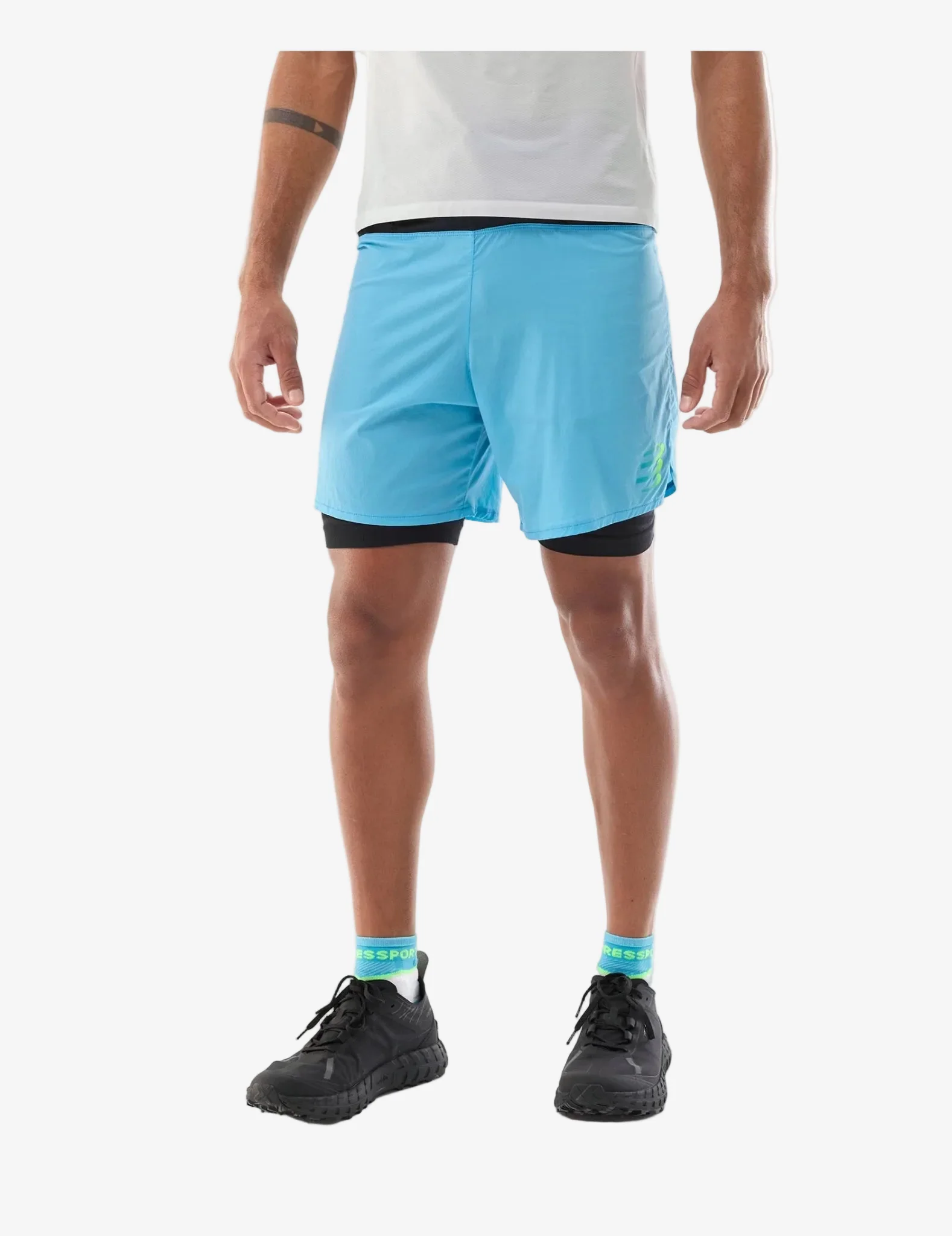 Compressport Trail 2-in-1 Shorts Heren