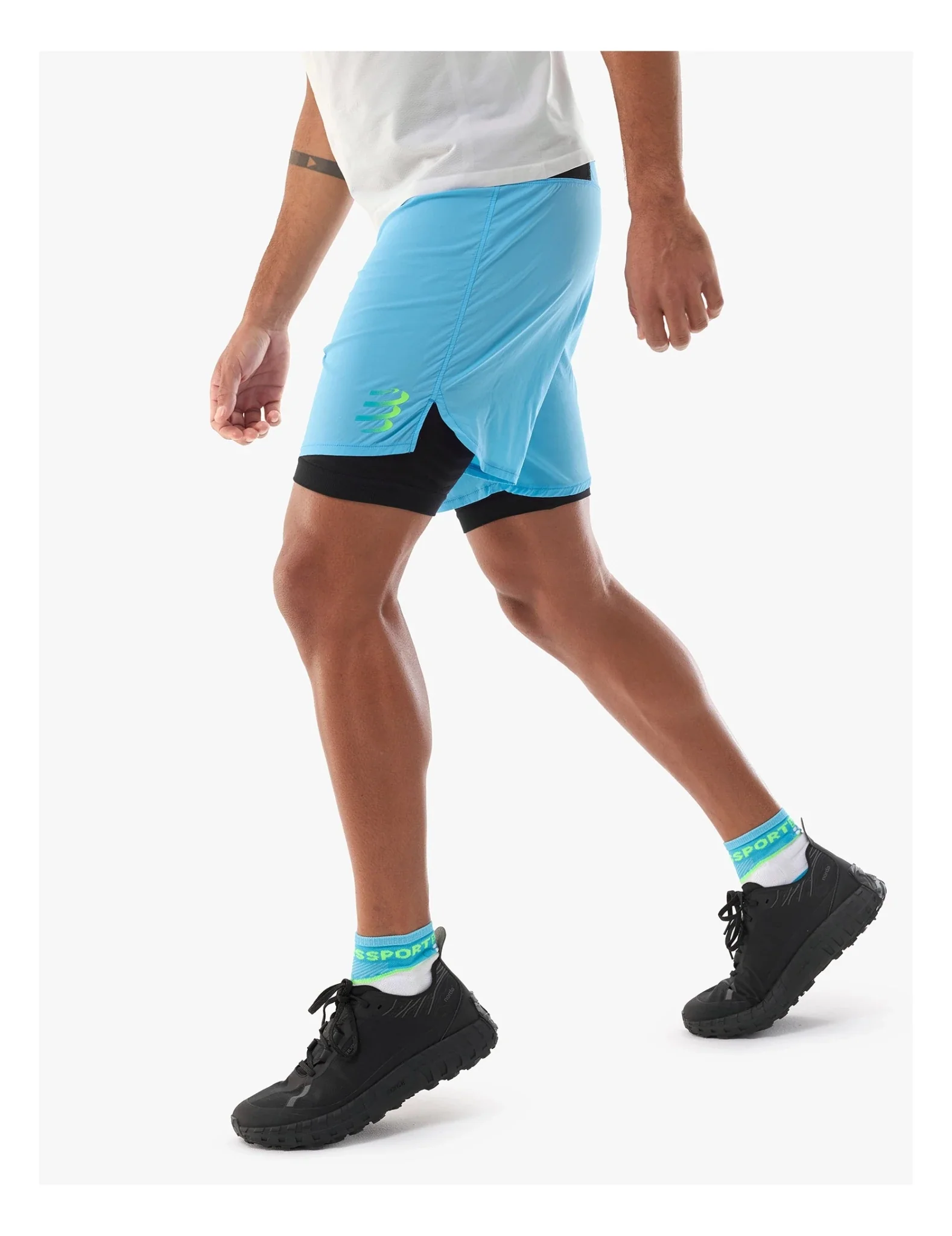 Compressport Trail 2-in-1 Shorts Heren - Image 5