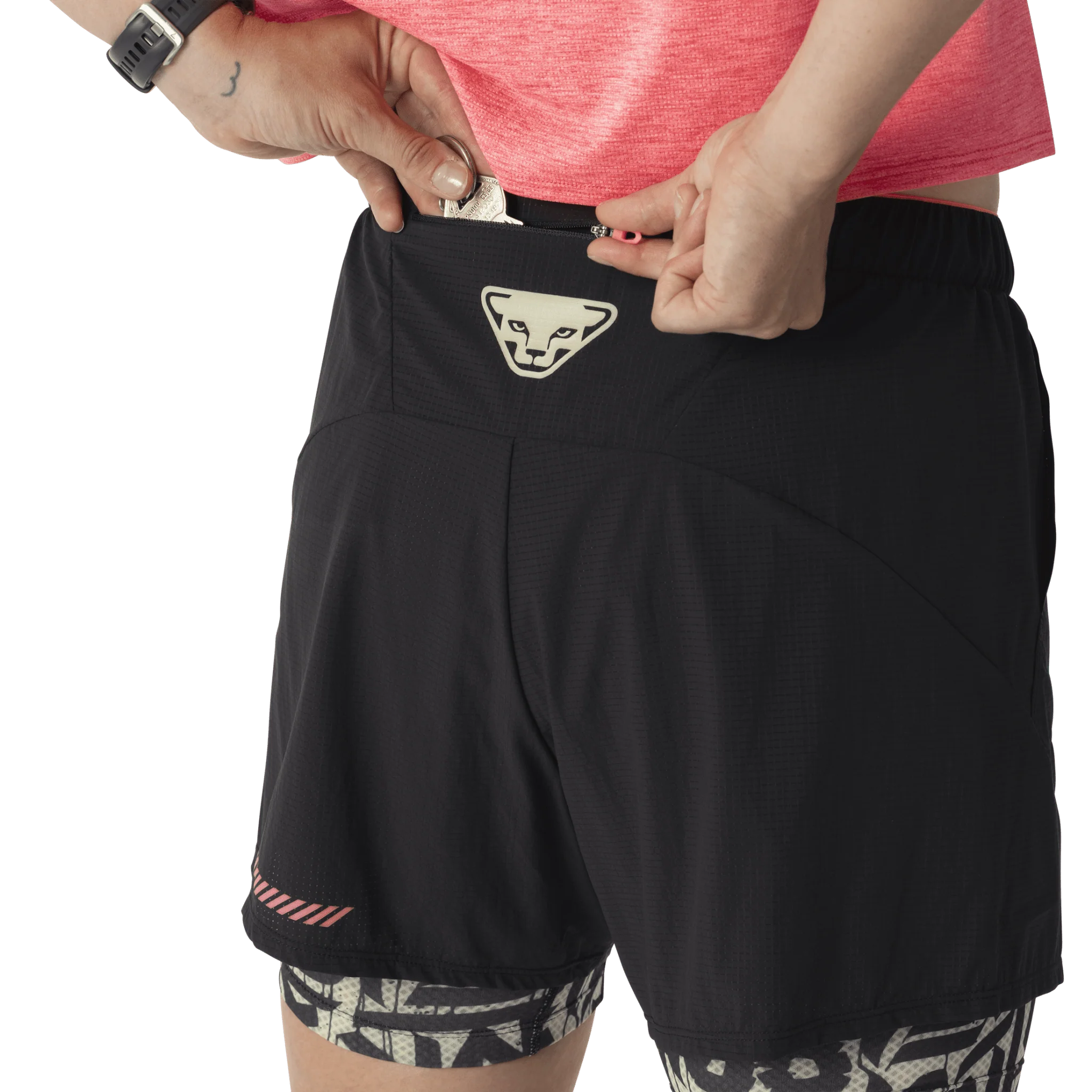 Dynafit Trail 2in1 Shorts Dames - Image 3