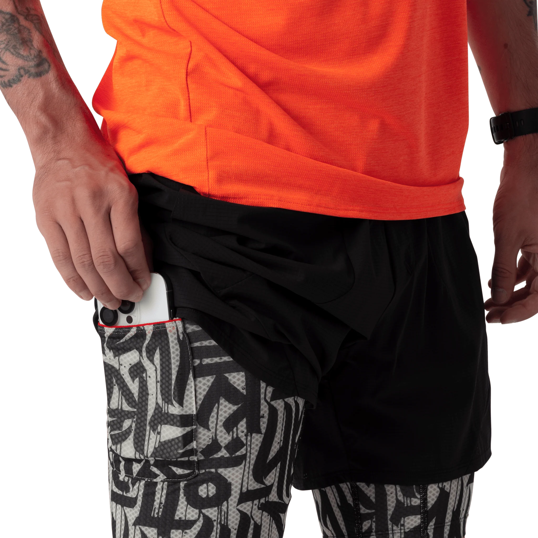 Dynafit Trail 2in1 Shorts Heren - Image 5