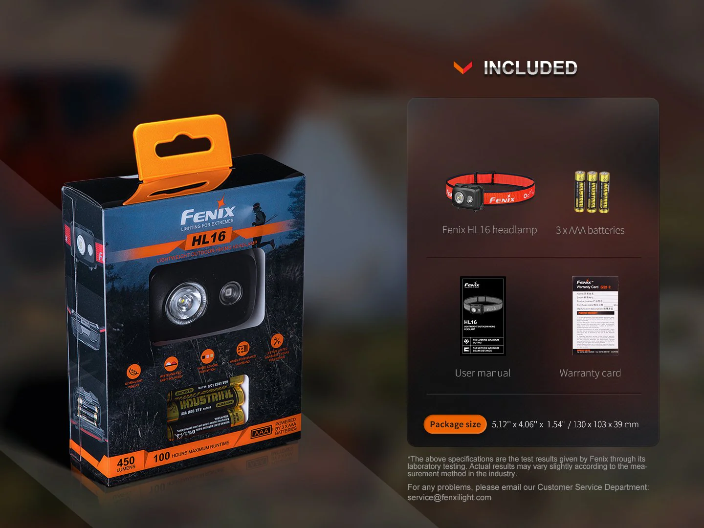 Fenix HL16 (450 Lumen) - Image 8