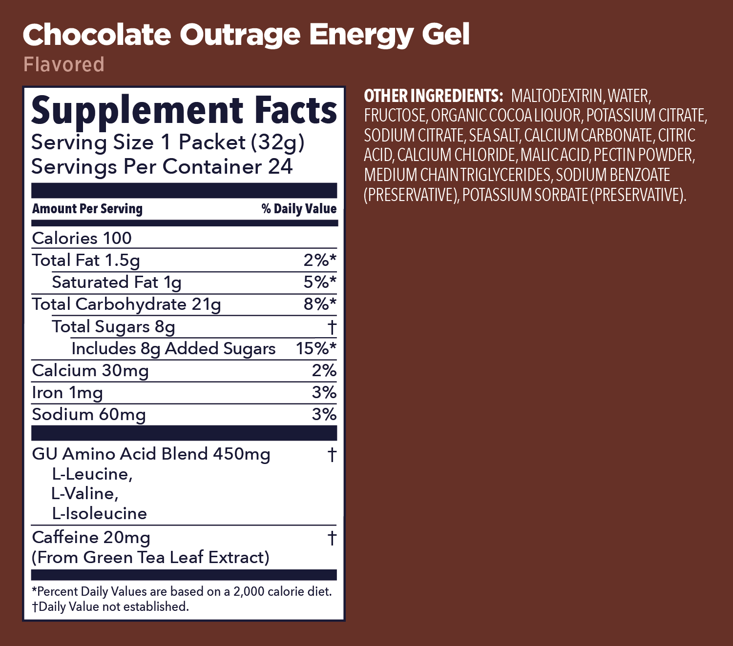 GU | Original Energy + Caffeine (23 Gram Carbs) - Image 11