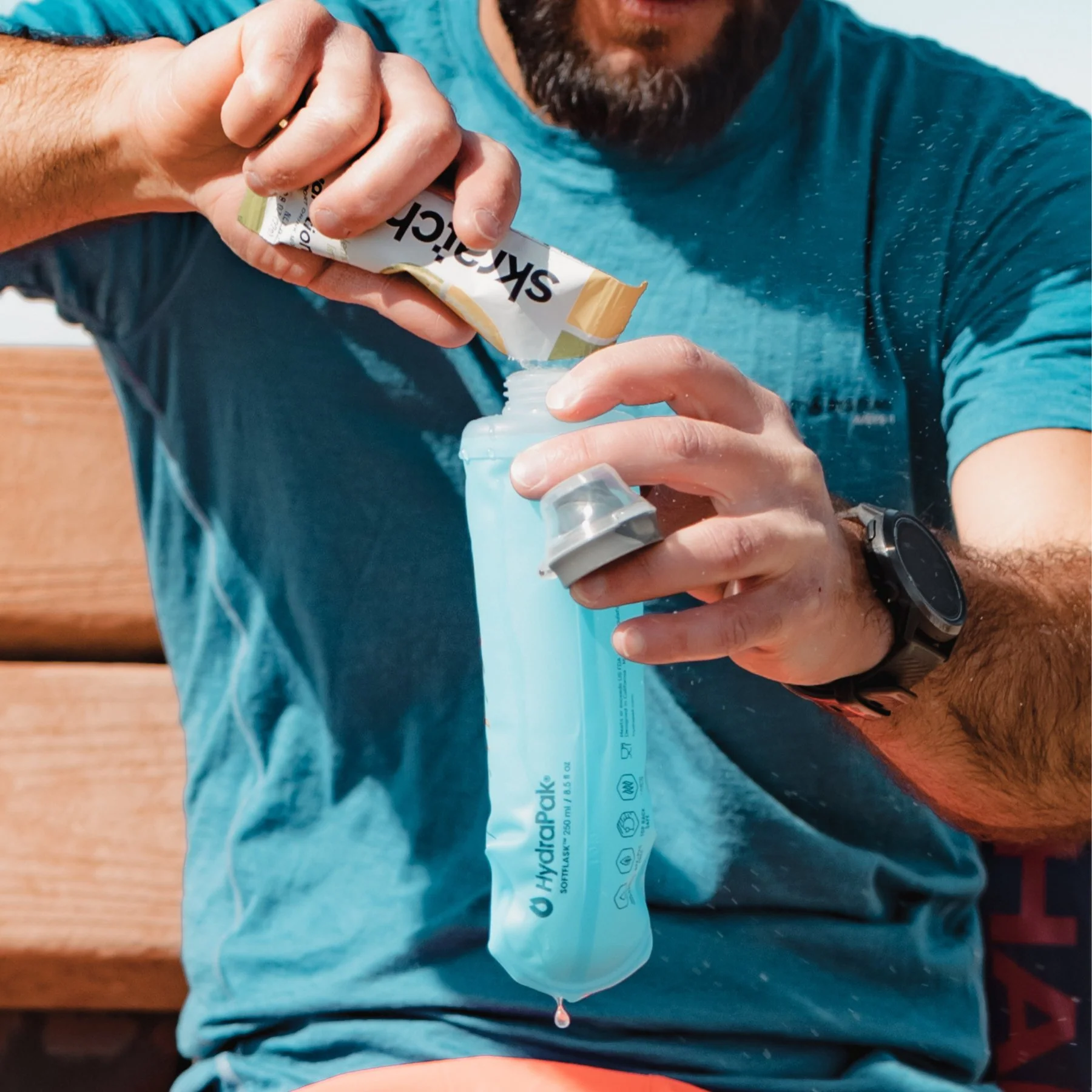 HydraPak | Soft Flask | 250 ML | Voor 8 Gels - Image 2