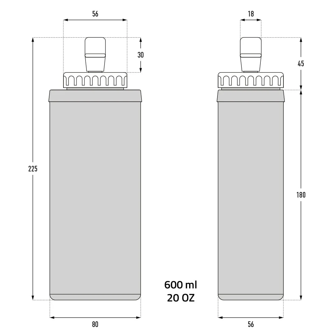 Instinct | Hydracell 600 | Soft Flask | 600 ML - Image 4