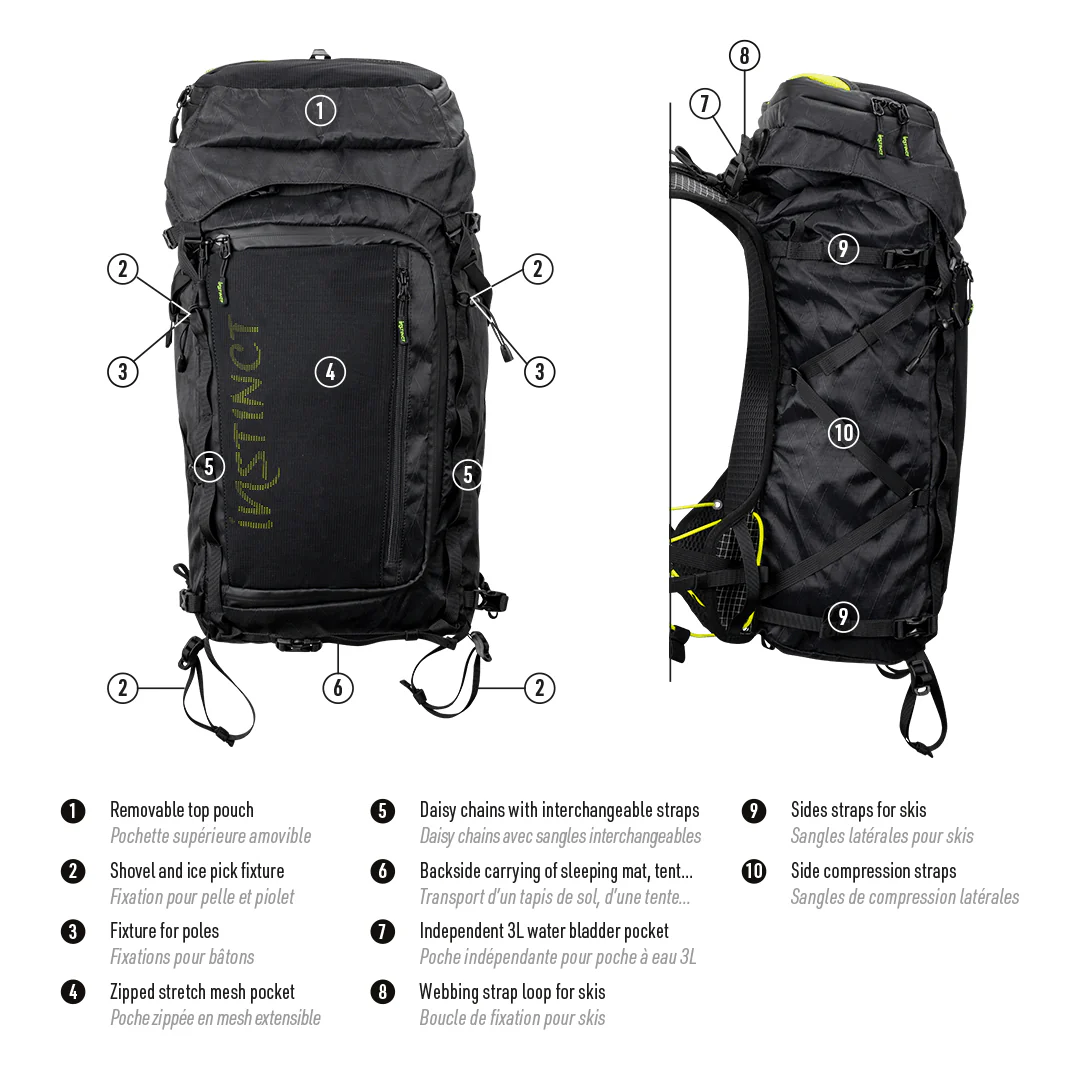 Instinct Trail | Alpi 40 L | Trail Pack | Zonder flessen - Image 7