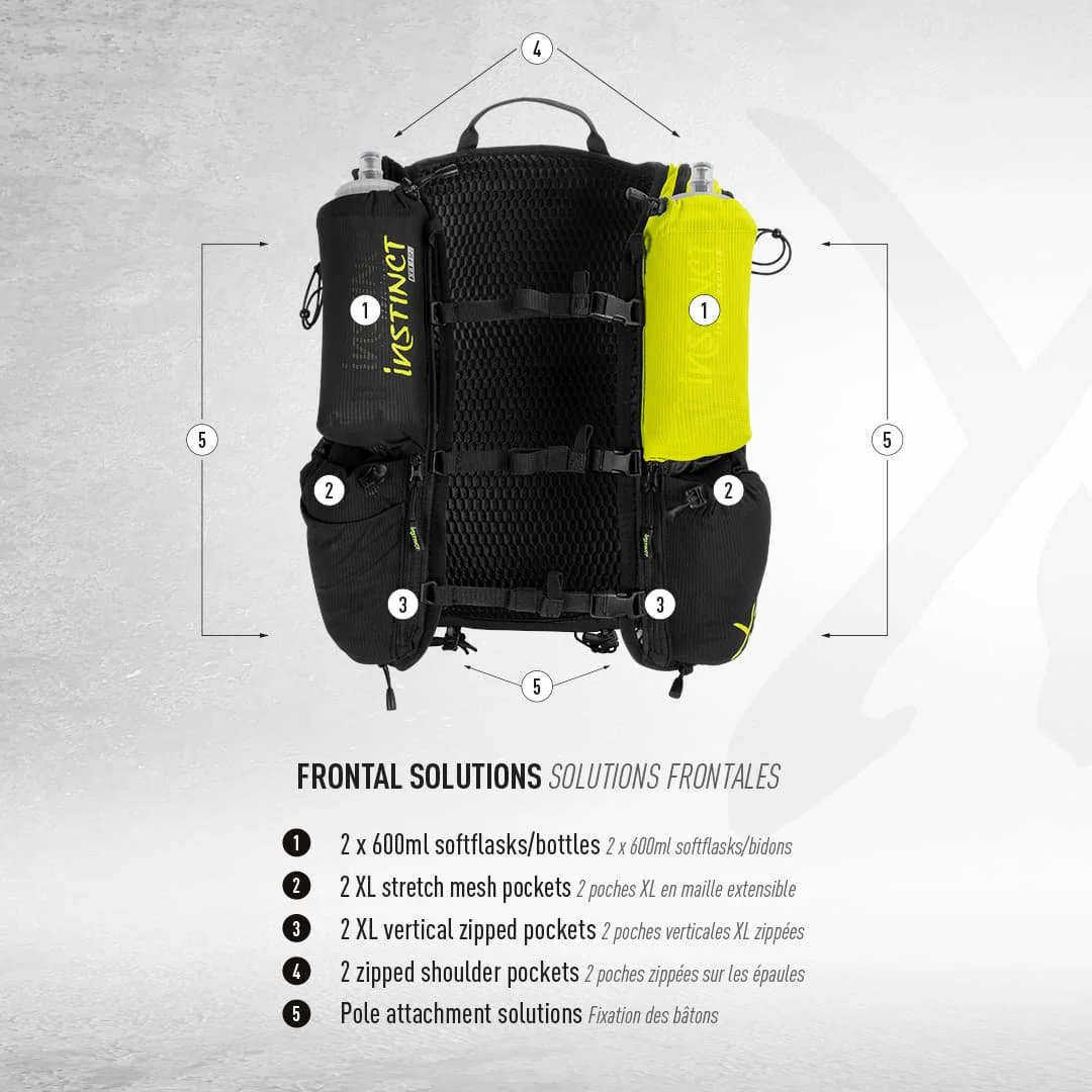 Instinct Trail | X8 18 L | Trailvest | Zonder flessen - Image 10