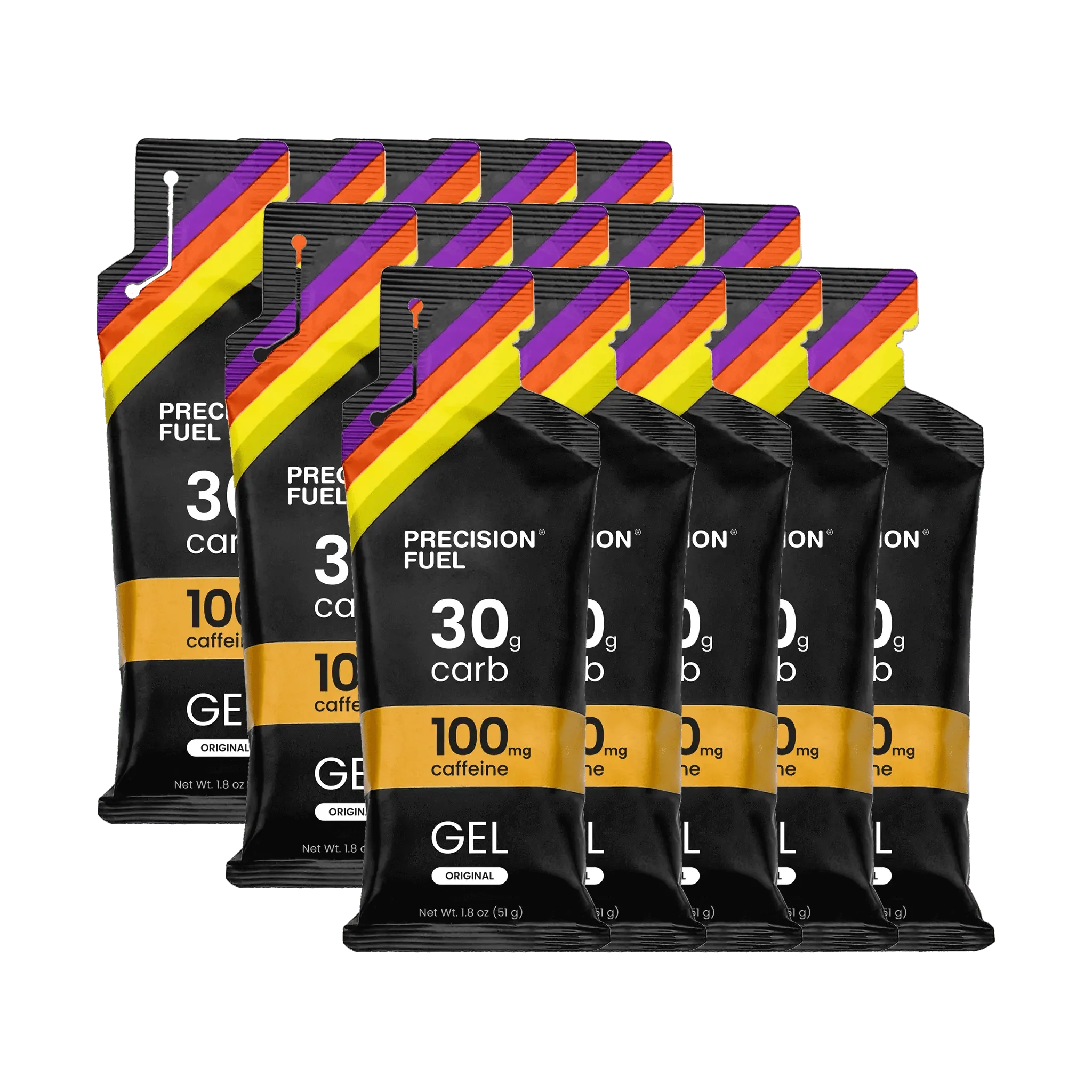 Precision Hydration PF 30 Caffeine Gel (30g Carbs) - Image 2