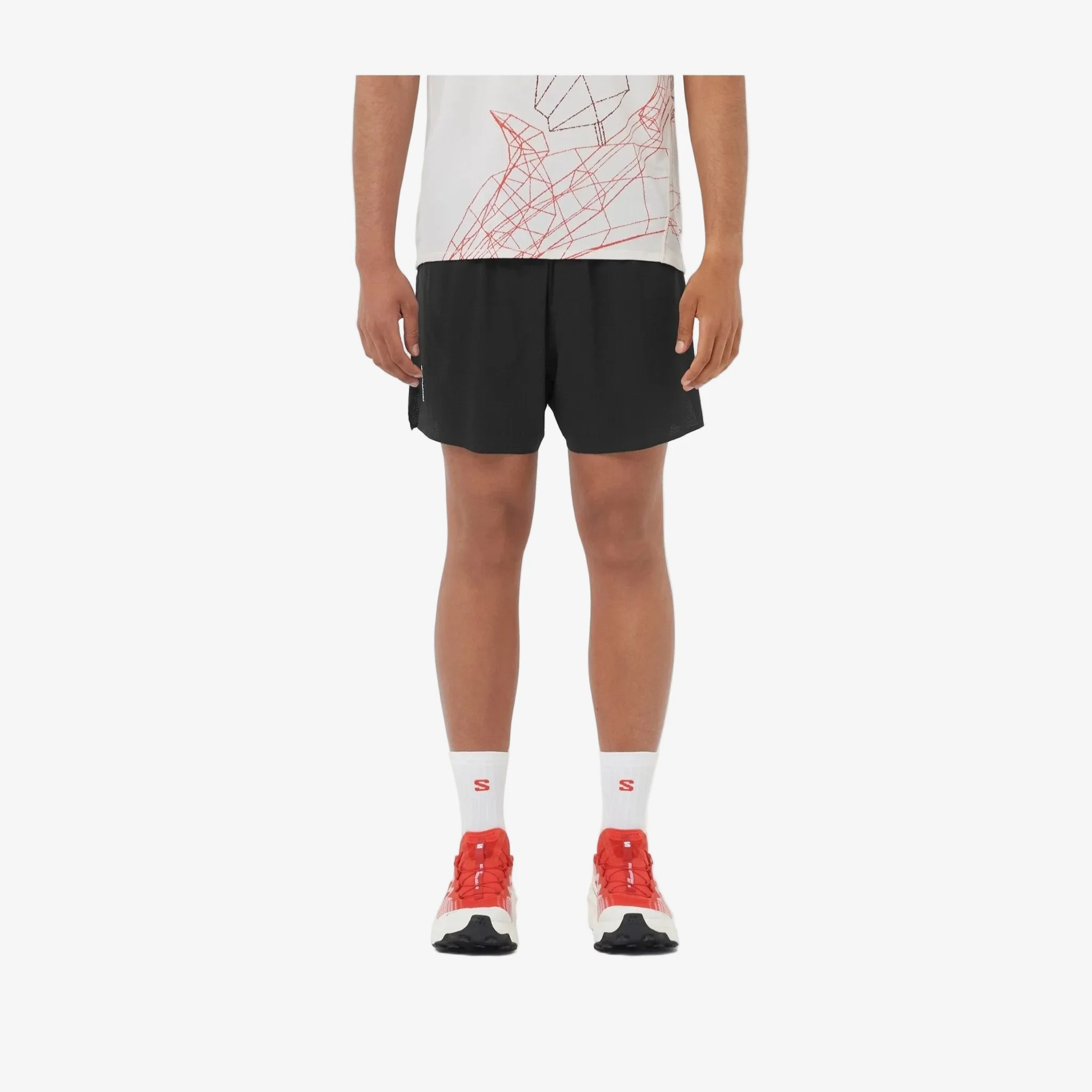 Salomon Sense Aero Stow 5" Shorts Heren