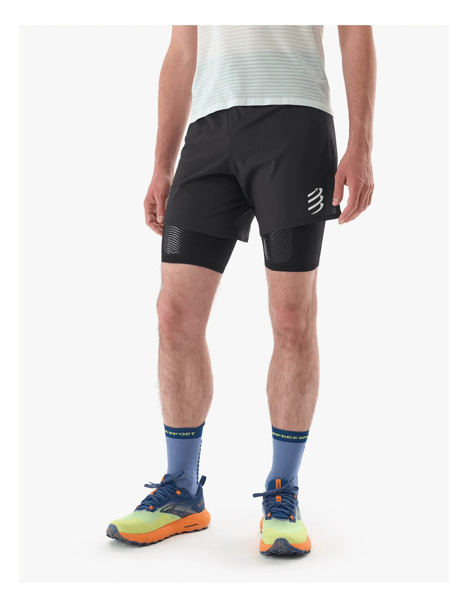 Compressport Trail Under Control Short Heren
