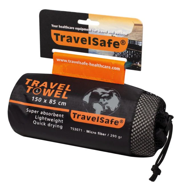 Travelsafe | Traveltowel | Microvezel Handdoek - Image 6